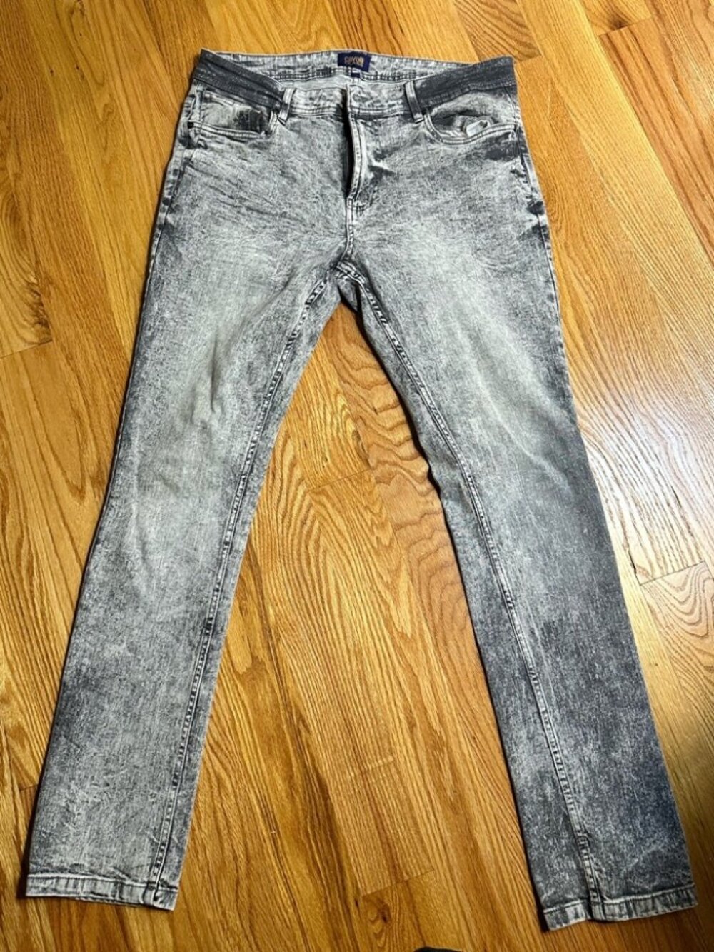 CAVALLI CLASS BY ROBERTO CAVALLI High Rise Faded Jeans